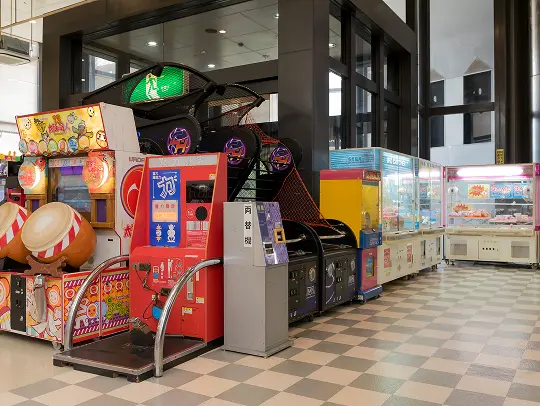 レトロな店内